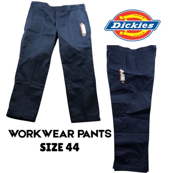2 NEW Dickies Men's Workwear Pants Size 44x31 Lot Of Two Straight Leg Classic Na - Picture 1 of 4